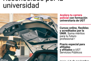 Cursos policiales acreditados por la universidad