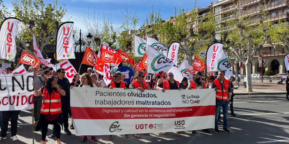 El transporte sanitario riojano acuerda desconvocar la huelga tras acercar posturas con el Gobierno