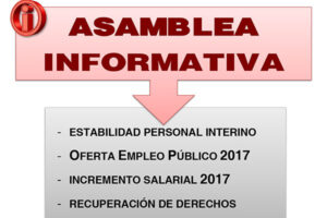 FeSP UGT convoca mañana Asamblea de Empleados Públicos para informar de las negociaciones sobre salario y estabilidad de empleo