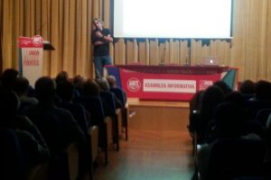 La Asamblea de FeSP UGT La Rioja informó ayer de las negociaciones sobre Salario, Empleo y recuperación de derechos para este año 2017