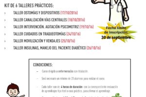 Curso gratuito para enfermer@s ‘ACTUALIZACIÓN DE TÉCNICAS DE ENFERMERÍA’