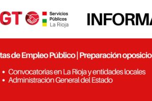 Oposiciones abiertas en La Rioja a la presentación de solicitudes (11-17 de noviembre de 2024)