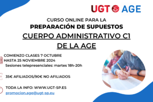 Curso online para la preparación de supuestos prácticos (Administrativo C1 de la AGE)