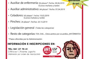 FeSP UGT organiza cursos para la preparación de la Oposición Extraordinaria de Estabilización de Empleo del SERIS