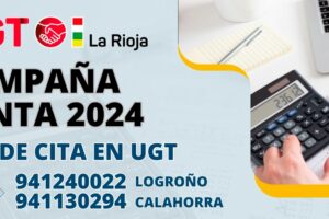 Campaña de la Renta 2024 con UGT La Rioja