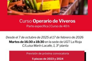 Curso de preparación de oposiciones de Operario de Viveros