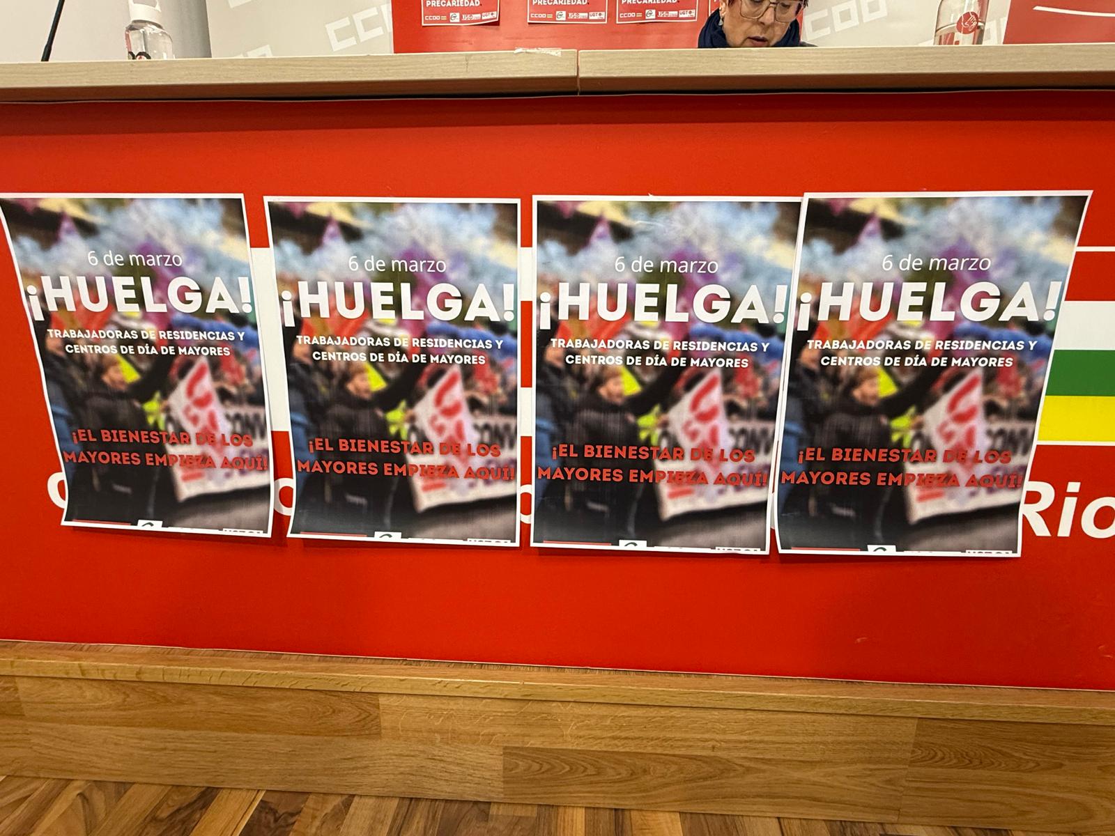 Los sindicatos negociadores del convenio regional de Residencias convocan huelga a partir de marzo por el bloqueo Patronal y la precariedad del sector