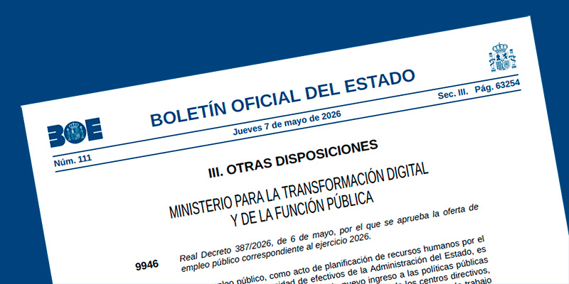UGT rechaza la Oferta de Empleo Público de la AGE por no reforzar los recursos de Función Pública ni mejorar la prestación de servicios a la ciudadanía