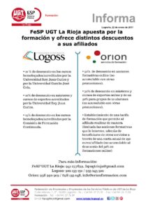 FeSP acuerdo formación con logoss y orion