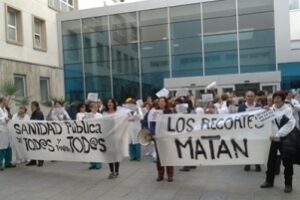 UGT exige que el personal auxiliar administrativo del Hospital San Pedro reciba el mismo trato que el resto de categorías del SERIS