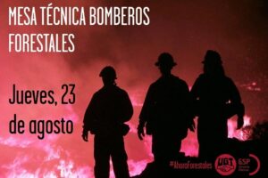 UGT insta al Gobierno de La Rioja a que sea más ambicioso tras la mesa técnica de bomberos forestales