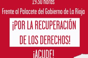 Concentración el 19 de junio para la recuperación de derechos de los empleados públicos riojanos