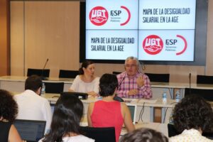 UGT presenta el mapa de la desigualdad salarial en la Administración General del Estado