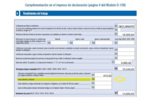 Desgrava tu cuota sindical de la declaración de la renta